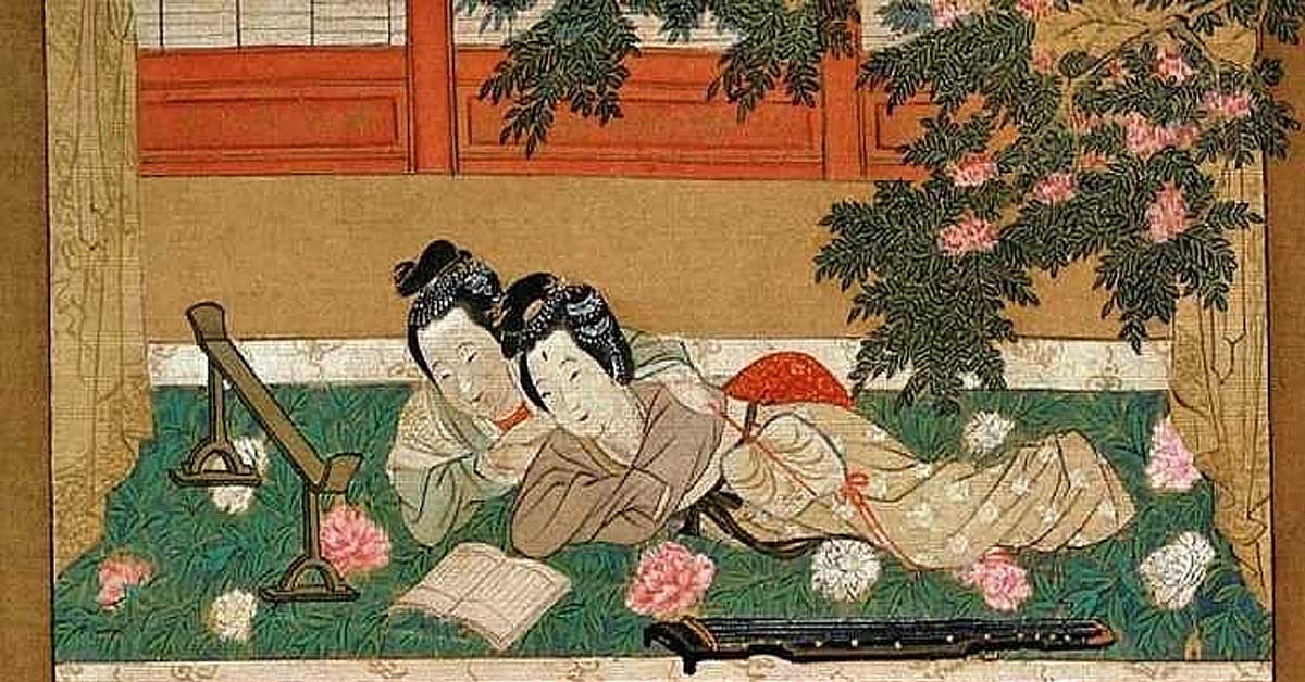 古代名画放大100倍 穿越古代看美女在闺中玩什麼